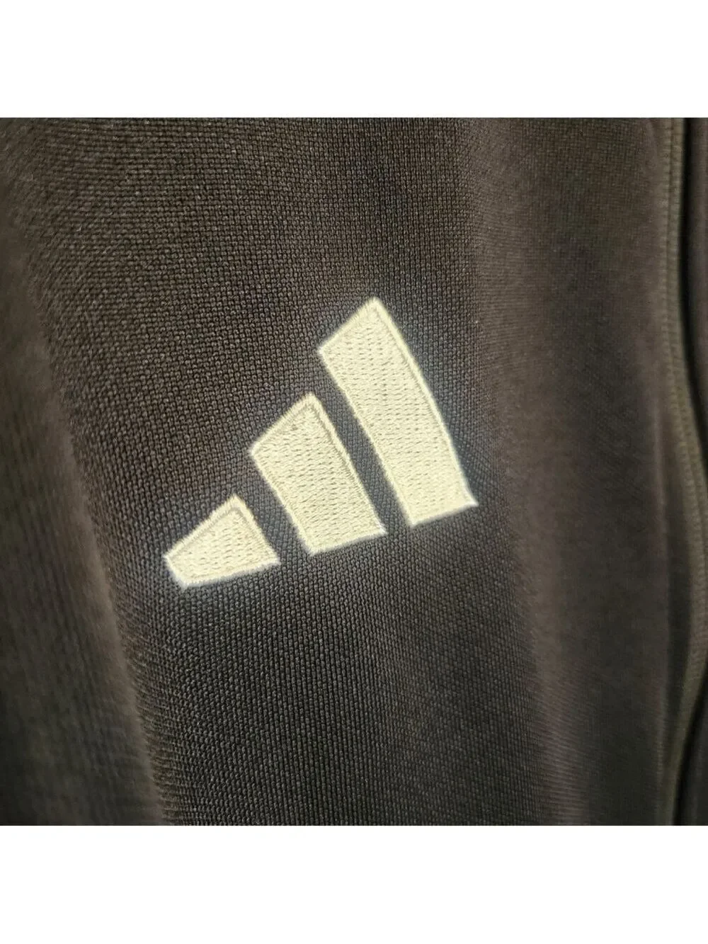 ADIDAS MEN'S TIRO 23 BLACK WHITE LEAGUE TRAINING JACKET SLIM FIT SIZE MEDIUM